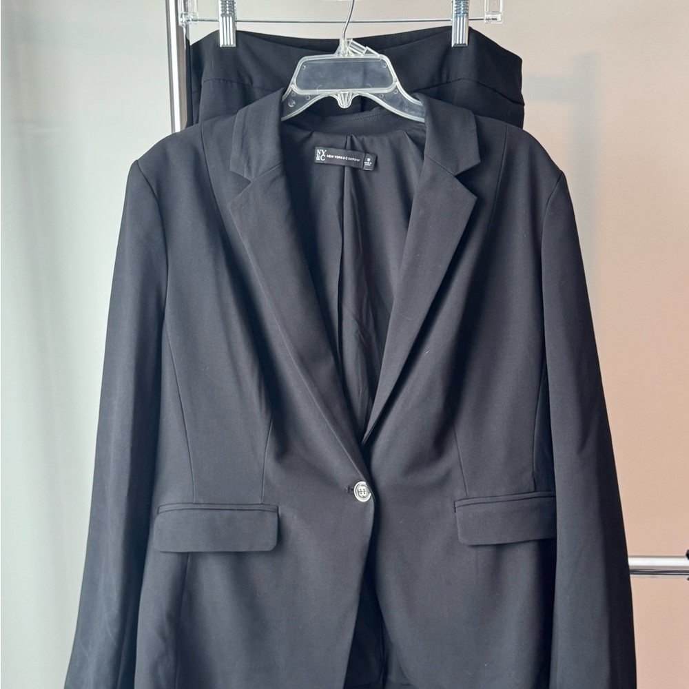 New York & Company Black Pantsuit